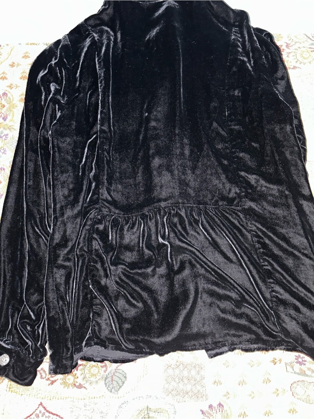 Velvet blouse - Picture 4 of 4